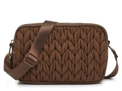 Mytagalongs Mia Cosmopolitan Crossbody Bag In Dark Brown
