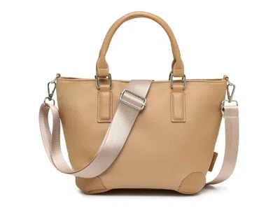 Mytagalongs Noelle Mini Tote In Beige
