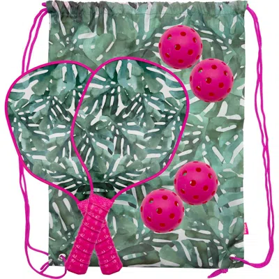 Mytagalongs Paradise Pickleball Set In Pink