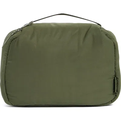 Mytagalongs Puffer Tech Zip Pouch In Green