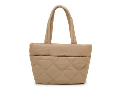 Mytagalongs Puffer Tote In Sand