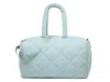 Mytagalongs Puffer Weekender In Blue