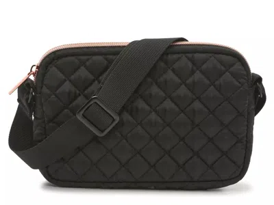 Mytagalongs Quilted Crossbody Bag In Black