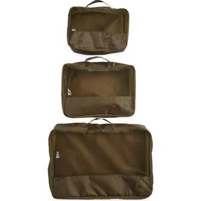 Mytagalongs Set Of 3 Packing Pods In Olive