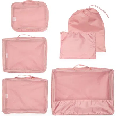Mytagalongs Set Of 6 Packing Pods In Pink