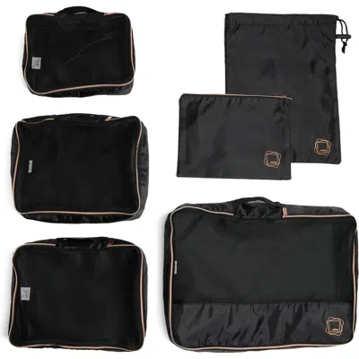 Mytagalongs Set Of 6 Packing Pods In Black