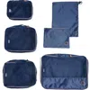 Mytagalongs Set Of 6 Packing Pods In Navy