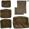 Mytagalongs Set Of 6 Packing Pods In Olive
