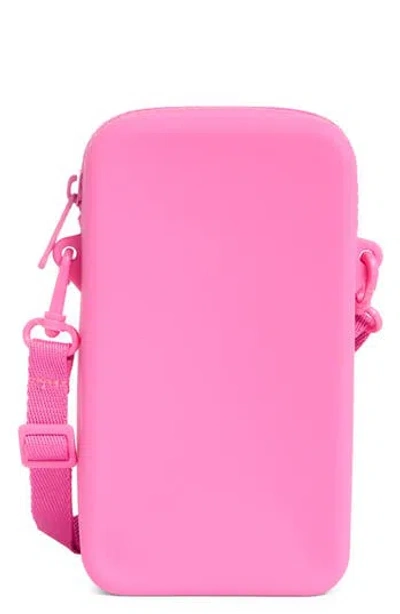 Mytagalongs Silicone Phone Crossbody In Pink