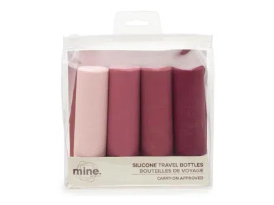 Mytagalongs Silicone Travel Bottles 4 Pack In Purple