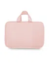 Mytagalongs Solid Vanity Bag In Soft Pink