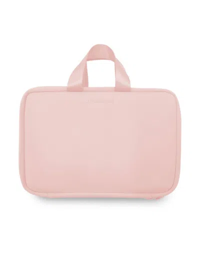 Mytagalongs Solid Vanity Bag In Soft Pink