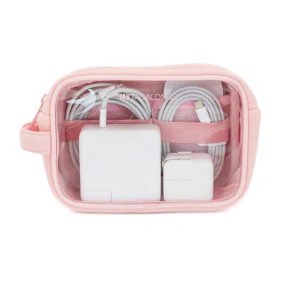 Mytagalongs The Clear Cable Organizer In Pink