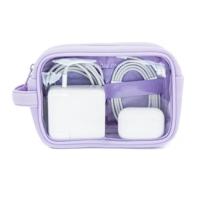 Mytagalongs The Clear Cable Organizer In Purple