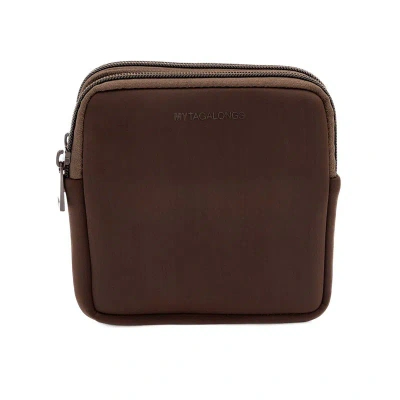 Mytagalongs The Double Detachable Pouch In Brown