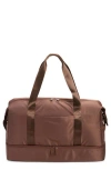 Mytagalongs Toronto Duffle Bag In Chocolate