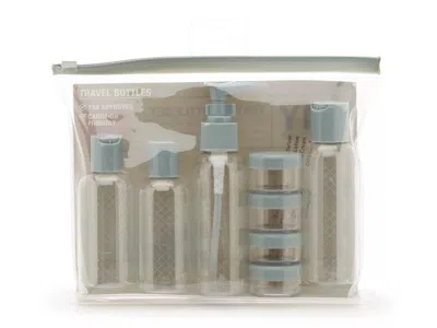 Mytagalongs Travel Bottle Set 8 Piece Pack In Gray