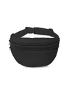 Mytagalongs Victoria Solid Belt Bag In Black