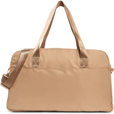 Mytagalongs Whistler Two-sided Expandable Duffle Bag In Brown
