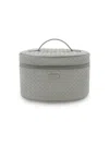 Mytagalongs Women's Allure Woven Cosmetic Case In Grey