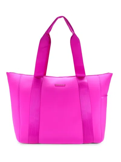 Mytagalongs Women's Everleigh Solid Tote In Berry