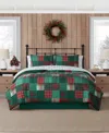 Mytex Holiday Patchwork 8-pc. Comforter Set, Exclusively At Macy's In Multi