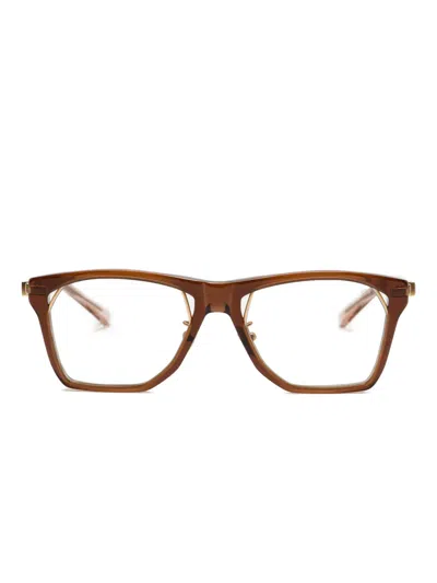 Myth 几何镜框太阳眼镜 In Brown