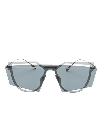 Myth Geometric-frame Sunglasses In Brown