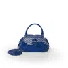 Myth House Women's Blue Mini Awuraba In Eclipse Handbag