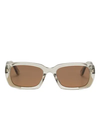 Myth 长方形镜框太阳眼镜 In Brown