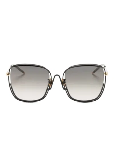 Myth Square-frame Sunglasses In Black
