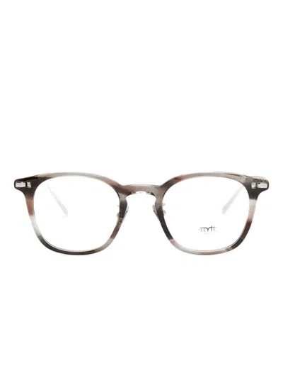 Myth Square-frame Tortoiseshell-effect Glasses