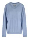 Mythinks Alpaca-blend Knit Sweater In Blue