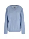 Mythinks Alpaca-blend Knit Sweater In Blue