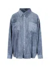 Mythinks Corduroy Shirt In Blue
