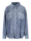 Mythinks Corduroy Shirt In Blue