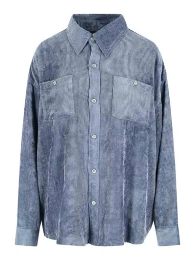 Mythinks Corduroy Shirt In Blue