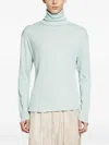 Mythinks Long-sleeved Turtleneck T-shirt In Brown