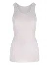 Mythinks Cotton Tank Top In White