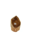 Mythinks Lined Knit-hem Hood In Beige
