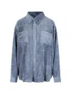 Mythinks Corduroy Shirt In Blue