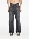 Mythinks My Basic Denim Pants In Black