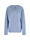 Mythinks V-neck Sweater In Blue