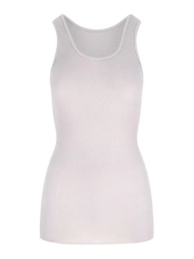 Mythinks Tank Top In Cotone In White