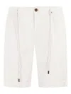 Myths Bermuda Shorts With Drawstring Waist
