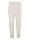 Myths Ares Elasticated Waist Trousers In Neutral