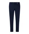 Myths Belt-loop Casual Pants In Black