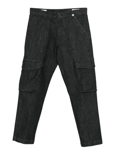 Myths ベルトループ カーゴジーンズ In Black