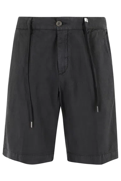 Myths Bermuda Shorts With Regular Fit In Black