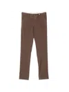 Myths 플리츠 팬츠 In Brown